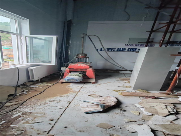 乐陵地基基础下沉墙体裂缝加固注浆顶升施工